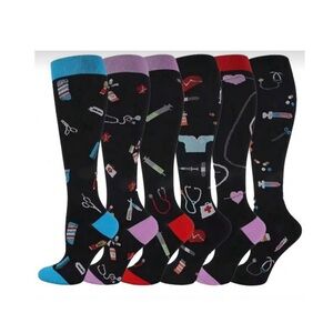 Set of 4 Compression Socks S/M
